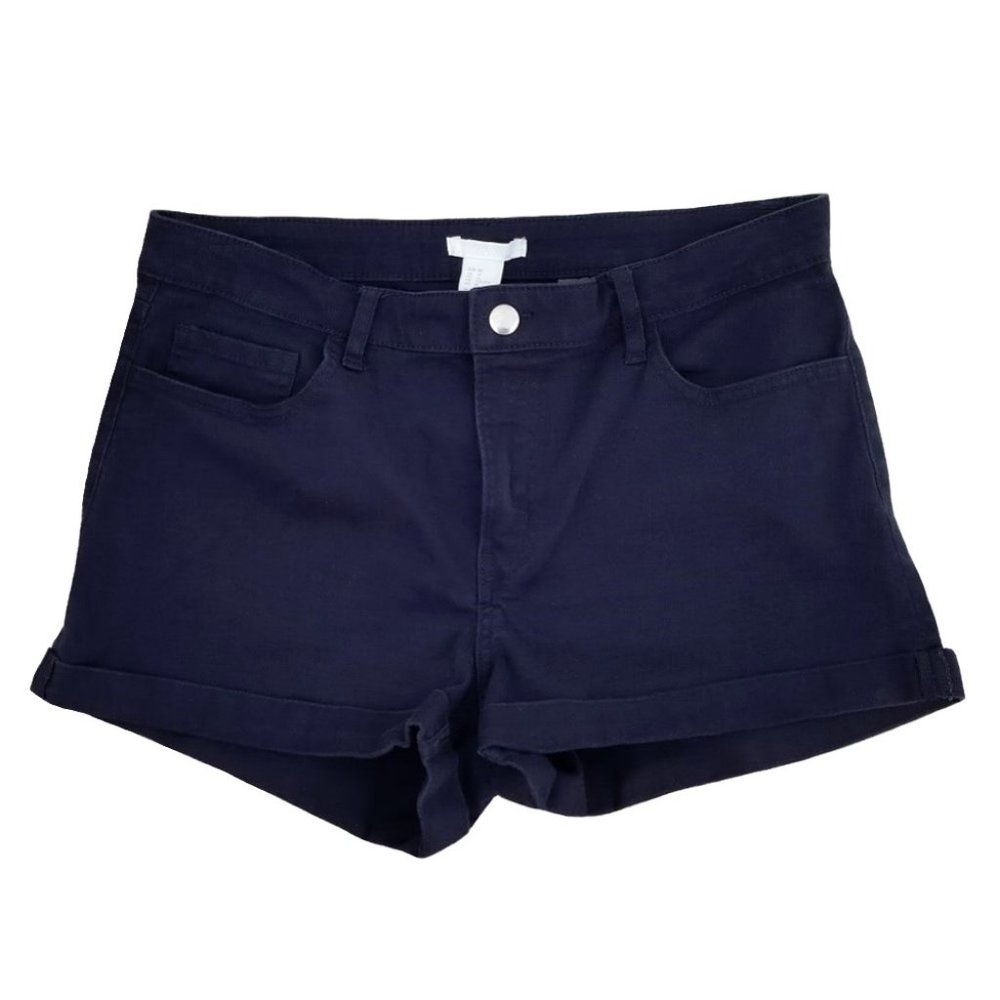 H&M Cuffed Denim Shorts